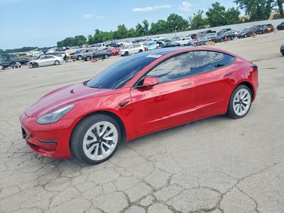 5YJ3E1EBXNF****** 2022 Tesla Model 3