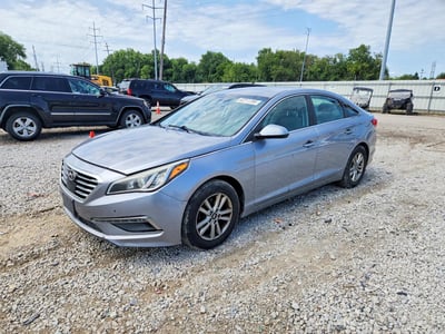 5NPE24AF7FH****** Salvage and Wrecked 2015 Hyundai Sonata in Columbus
