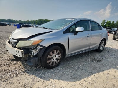 2HGFB2F57CH****** 2012 Honda Civic