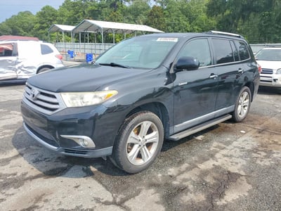 5TDYK3EH6CS****** 2012 Toyota Highlander