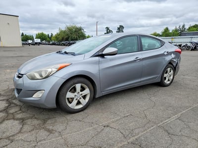 KMHDH4AE4DU****** 2013 Hyundai Elantra