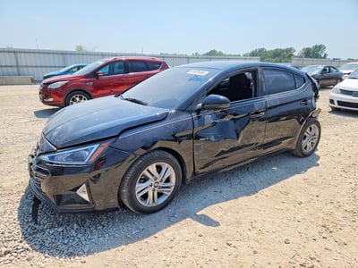KMHD84LF0KU****** 2019 Hyundai Elantra
