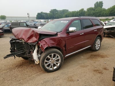 1C4RDJEG5HC****** 2017 Dodge Durango