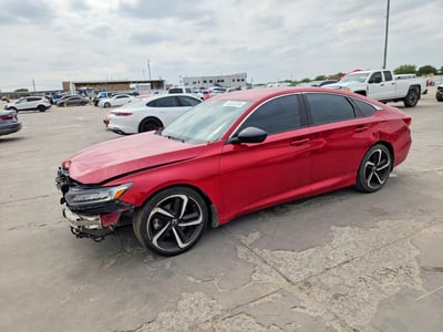 1HGCV1F30NA****** 2022 Honda Accord