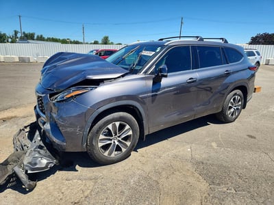 5TDHZRBH1NS****** 2022 Toyota Highlander