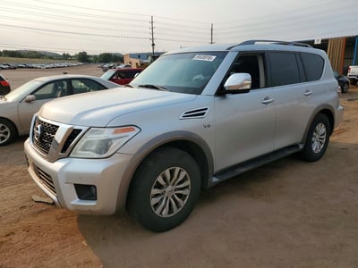 JN8AY2NCXH9****** Salvamento y Destrozados 2017 Nissan Armada en Colorado Springs