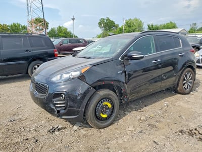 KNDPNCAC6J7****** 2018 Kia Sportage