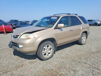 2HNYD186X2H****** 2002 Acura MDX