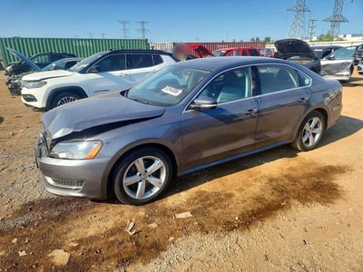 1VWBP7A30DC****** 2013 Volkswagen Passat