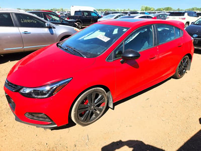 3G1BE6SM8JS****** 2018 Chevrolet Cruze
