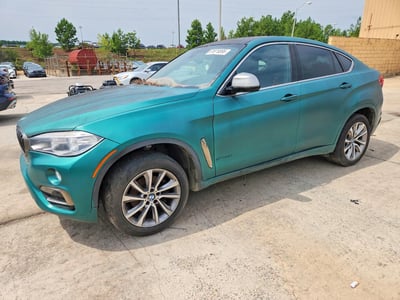 5UXKU0C52J0****** 2018 BMW X6