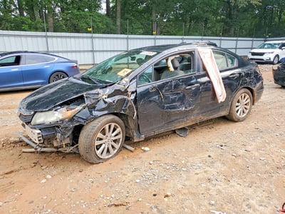 2HGFB2F94CH****** 2012 Honda Civic