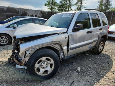 1J4GL48K55W****** 2005 Jeep Liberty