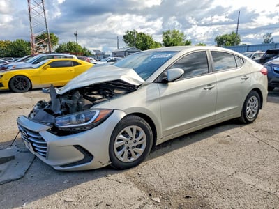 KMHD74LF7HU****** 2017 Hyundai Elantra