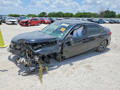 2HGFE1F74NH****** 2022 Honda Civic