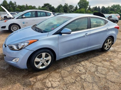 KMHDH4AE5CU****** 2012 Hyundai Elantra