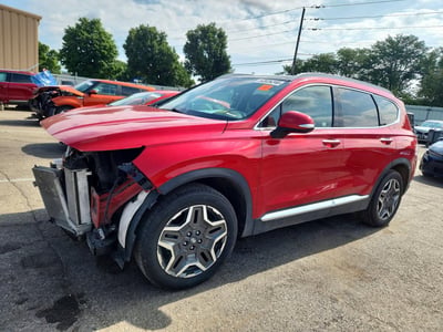 5NMS44AL3NH****** 2022 Hyundai Santa Fe