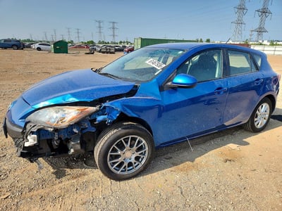 JM1BL1L70C1****** 2012 Mazda 3