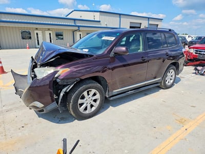 5TDBK3EH0DS****** 2013 Toyota Highlander
