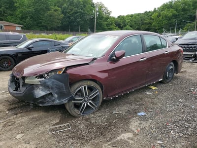 1HGCR2F57GA****** 2016 Honda Accord