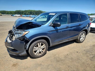 5FNYF6H10HB****** 2017 Honda Pilot