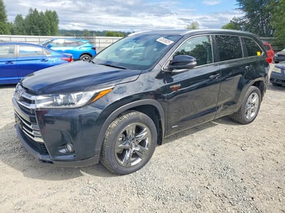 5TDDGRFH3JS****** 2018 Toyota Highlander Hybrid