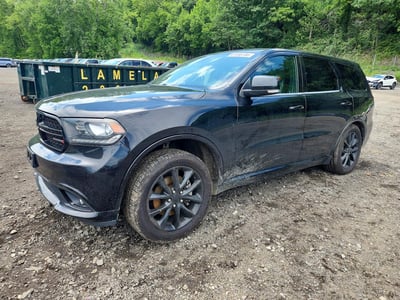 1C4SDJCT4HC****** 2017 Dodge Durango