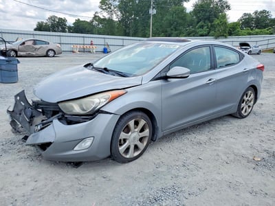 KMHDH4AE7DU****** 2013 Hyundai Elantra