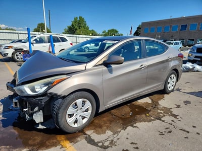 5NPDH4AE8GH****** 2016 Hyundai Elantra