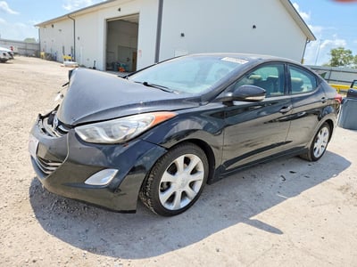 KMHDH4AE6DU****** 2013 Hyundai Elantra