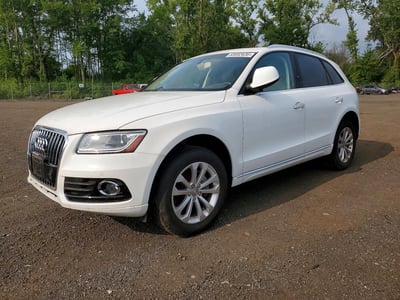 WA1LFAFP7FA****** Salvage and Wrecked 2015 Audi Q5 in Hartford