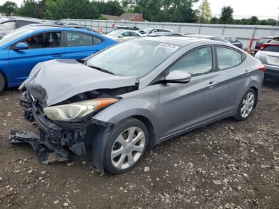 KMHDH4AE3CU****** 2012 Hyundai Elantra