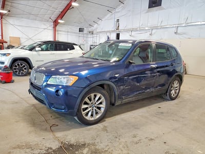 5UXWX9C54E0****** Salvage and Wrecked 2014 BMW X3 in RUTLAND