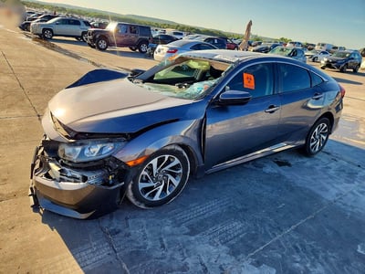 2HGFC2F7XGH****** 2016 Honda Civic