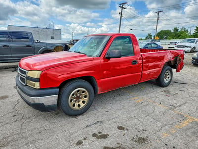 1GCEC14X17Z****** 2007 Chevrolet Silverado