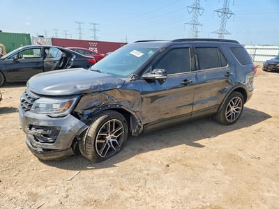 1FM5K8GT9HG****** 2017 Ford Explorer