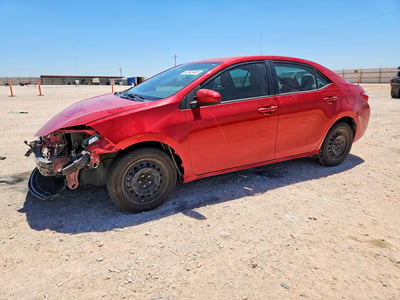 5YFBURHE5GP****** 2016 Toyota Corolla