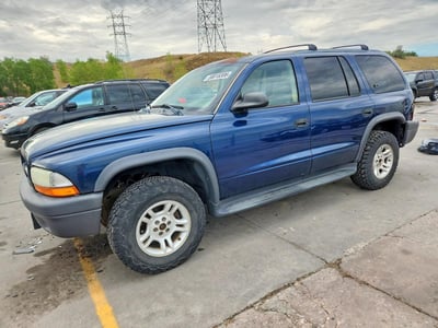 1D4HS38N83F****** 2003 Dodge Durango