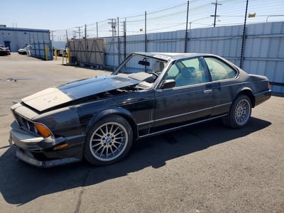 WBAEC8413J3****** 1988 BMW 6 Series