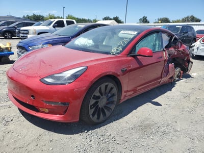 5YJ3E1EC2NF****** 2022 Tesla Model 3