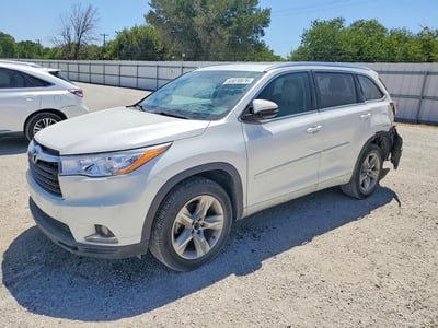 5TDYKRFH8FS****** 2015 Toyota Highlander