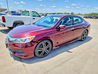 1HGCR2F57GA****** 2016 Honda Accord