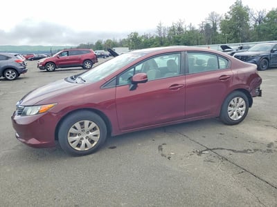 2HGFB2F5XCH****** 2012 Honda Civic