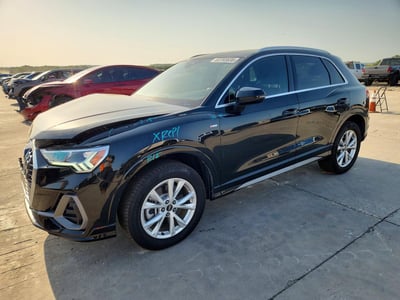 WA1DECF35S1****** Salvamento y Destrozados 2025 Audi Q3 en Dallas
