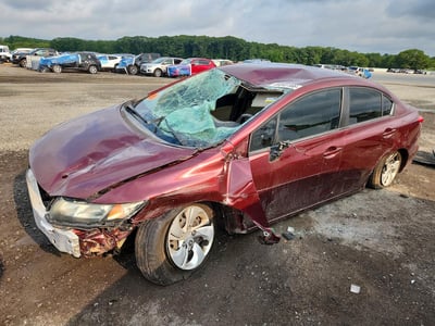 2HGFB2F55FH****** 2015 Honda Civic