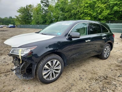 5FRYD4H40GB****** 2016 Acura MDX