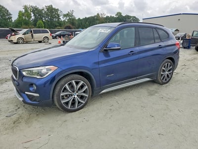 WBXHU7C30H5****** Salvage and Wrecked 2017 BMW X1 in Spartanburg