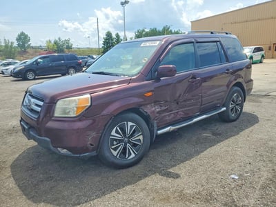 2HKYF186X7H****** 2007 Honda Pilot