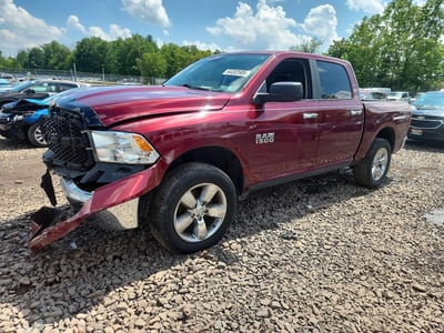 1C6RR7LT0HS****** 2017 RAM 1500