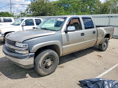 1GCGK13U21F****** 2001 Chevrolet Silverado